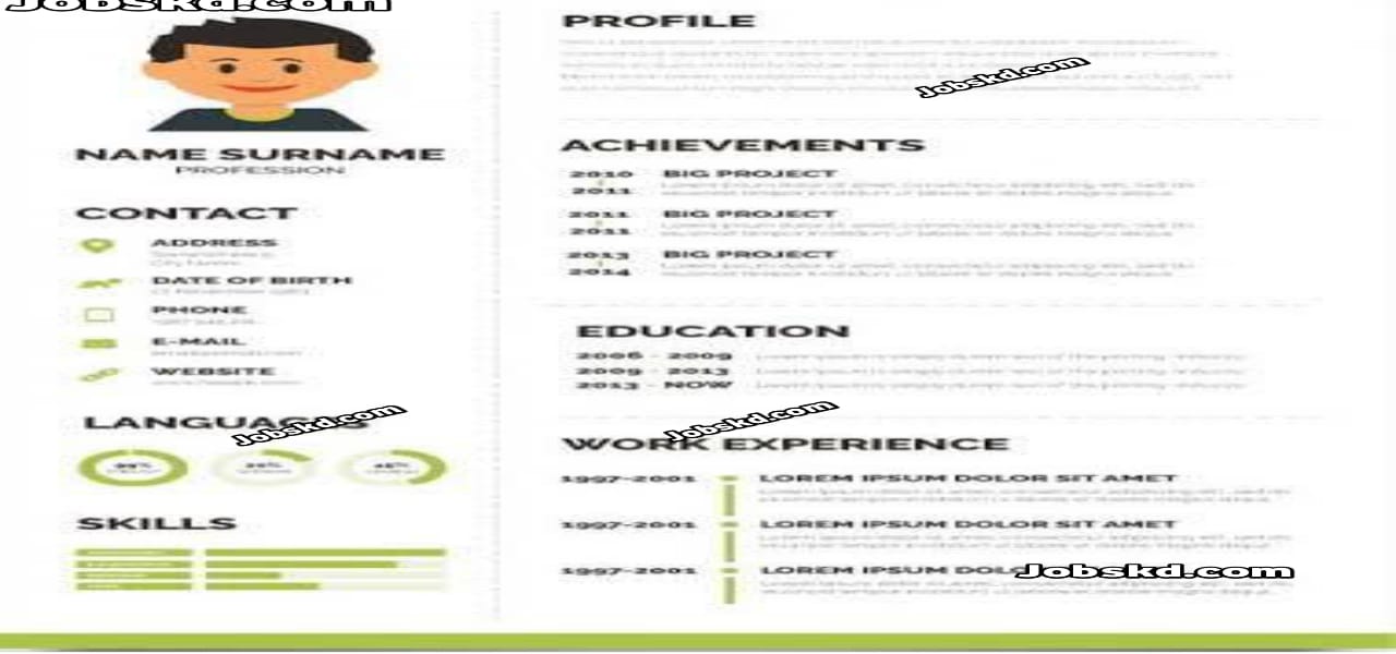 Write a Professional CV in Pakistan 