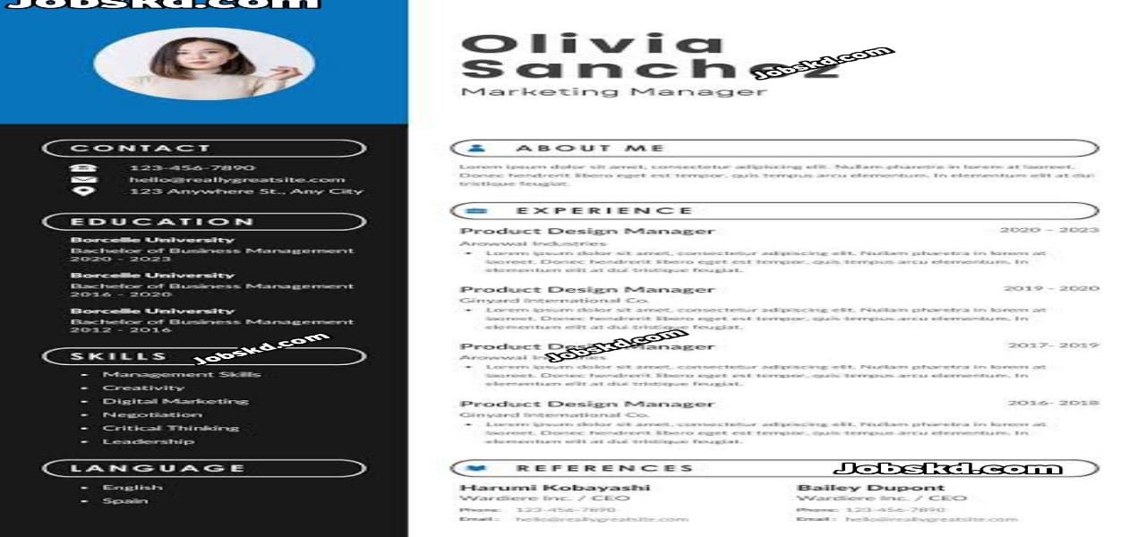 Write a Professional CV in Pakistan 