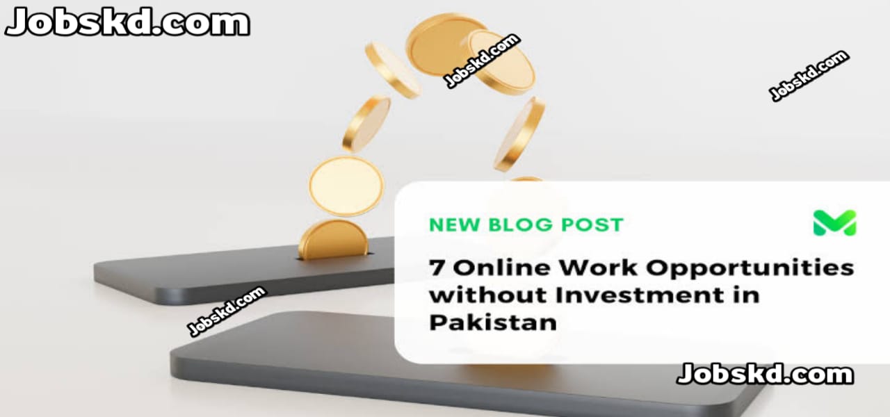 Work From Home Jobs in Pakistan