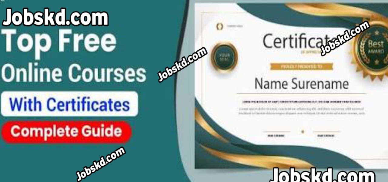 Top Free Online Courses with Certificates
